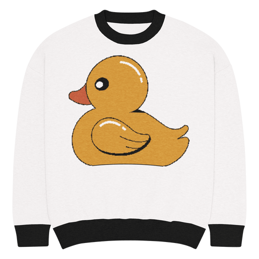 DUCKY | KNITED SWEATER - UZVELC_KREKLU - KNITWEAR -