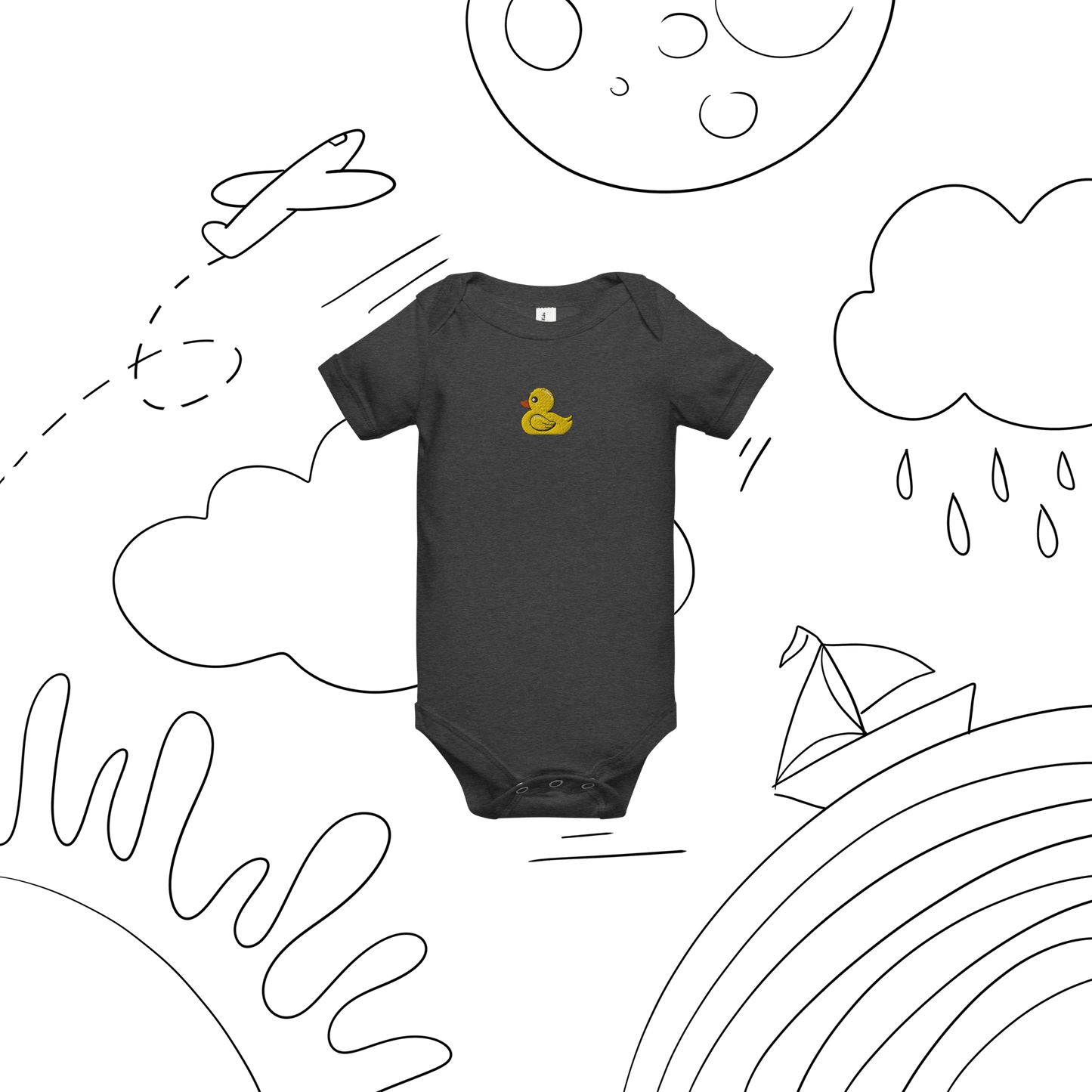 DUCKY | BABY BODIE - UZVELC_KREKLU - T - SHIRT - 