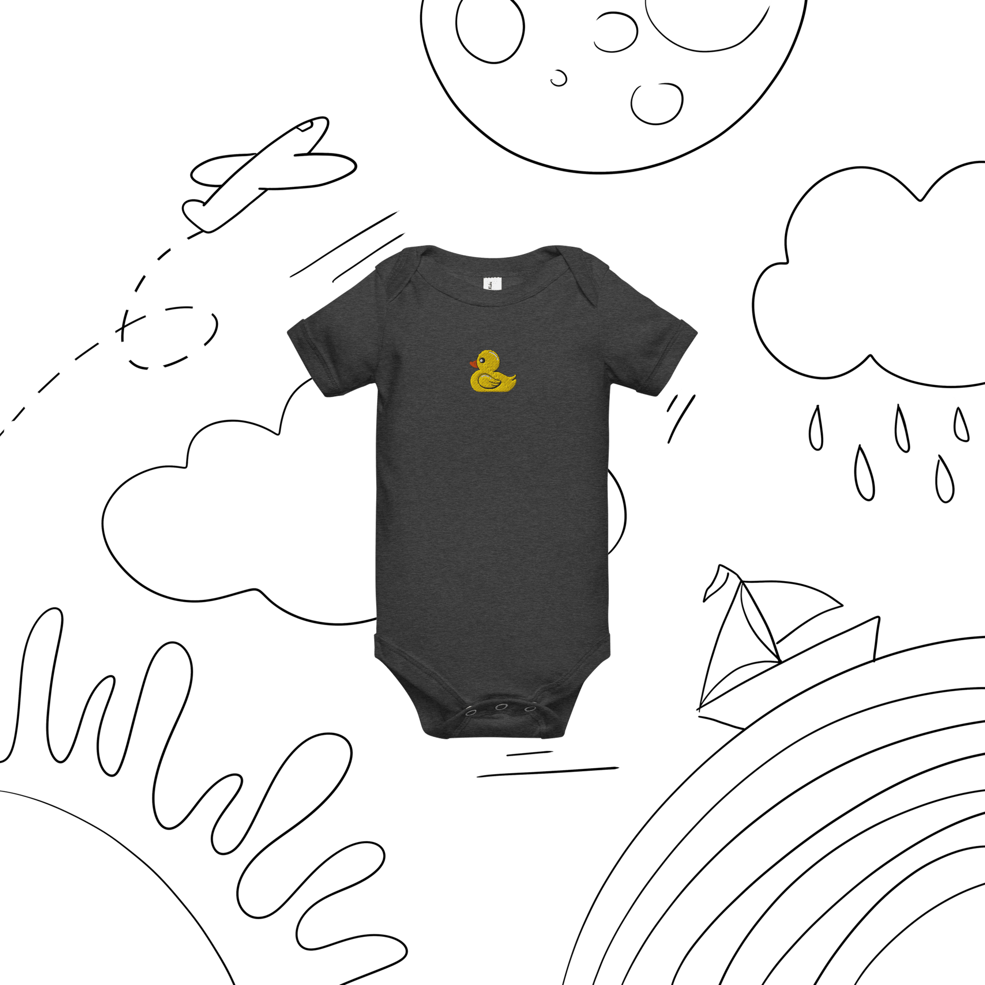 DUCKY | BABY BODIE - UZVELC_KREKLU - T - SHIRT - 