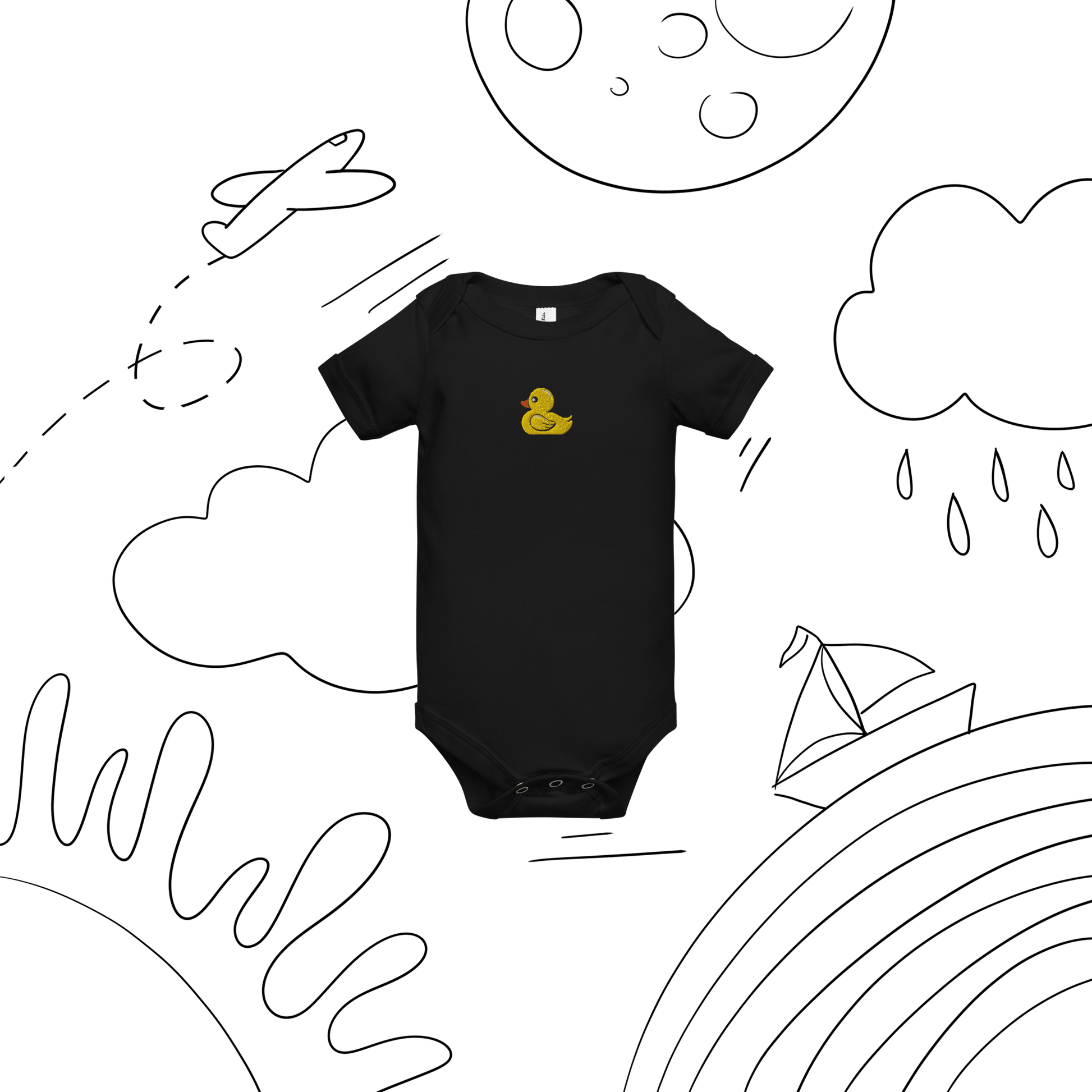 DUCKY | BABY BODIE - UZVELC_KREKLU - T - SHIRT - 