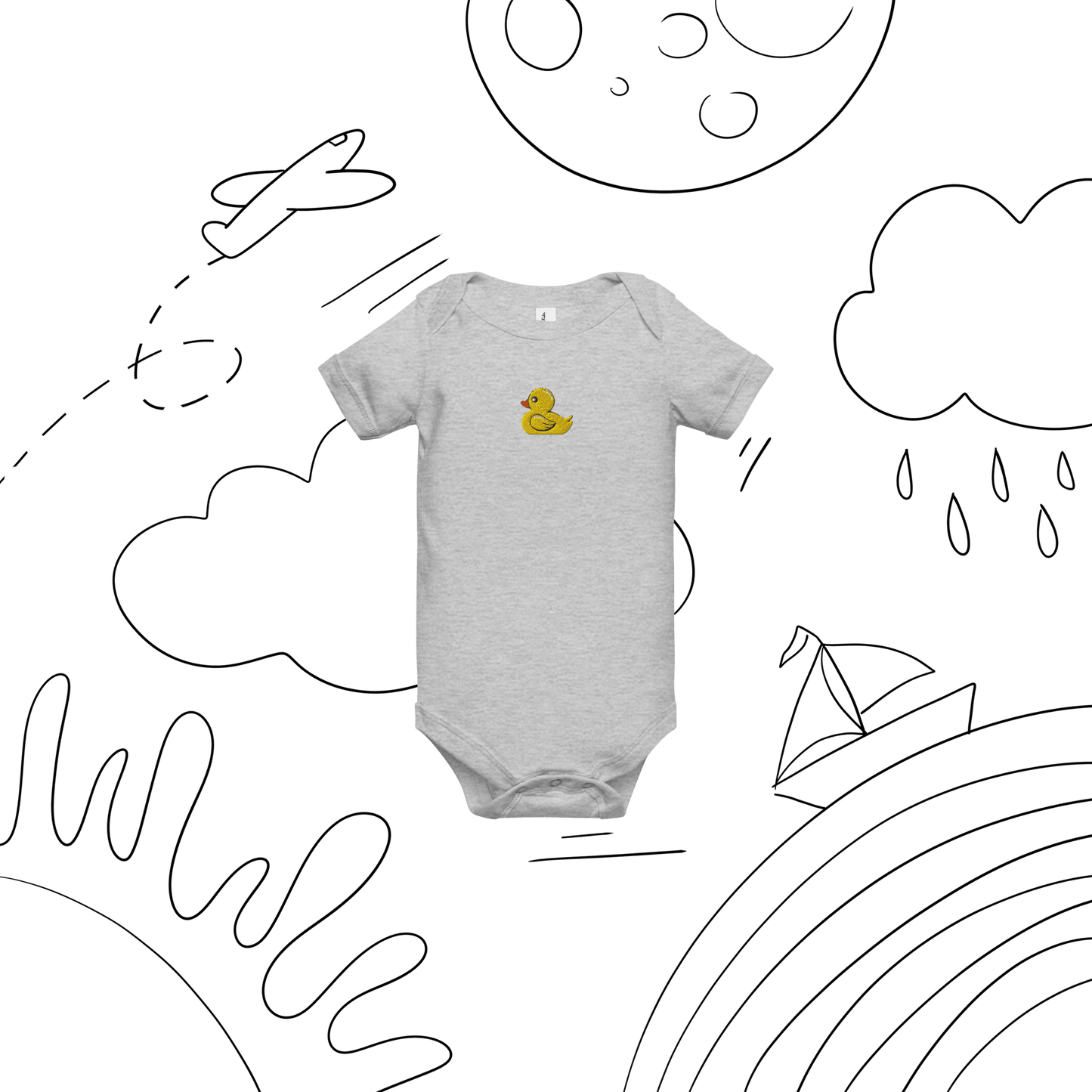 DUCKY | BABY BODIE - UZVELC_KREKLU - T - SHIRT - 