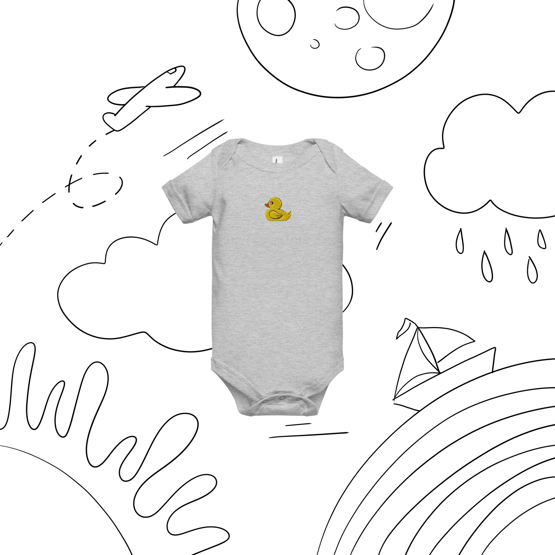 DUCKY | BABY BODIE - UZVELC_KREKLU - T - SHIRT - 