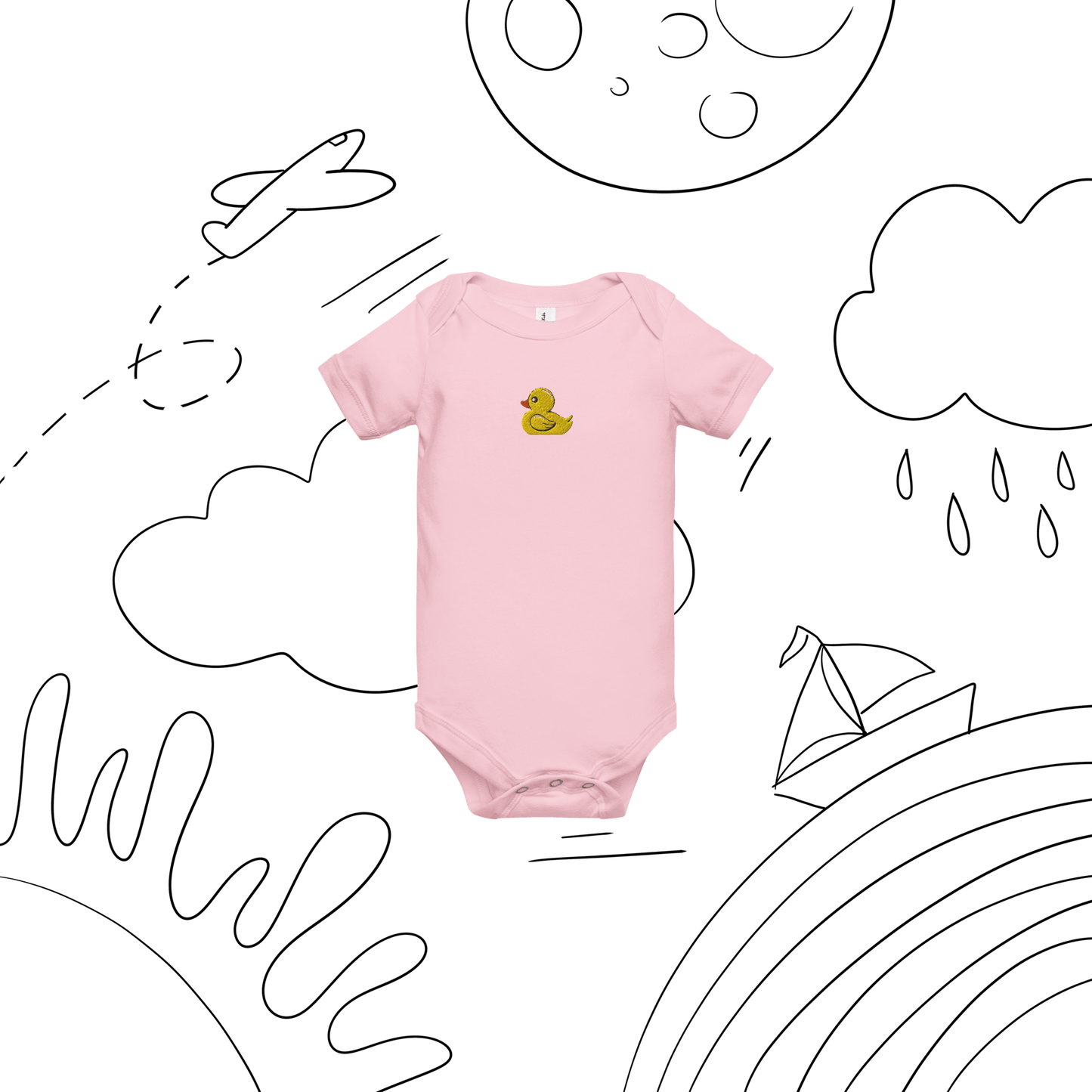 DUCKY | BABY BODIE - UZVELC_KREKLU - T - SHIRT - 