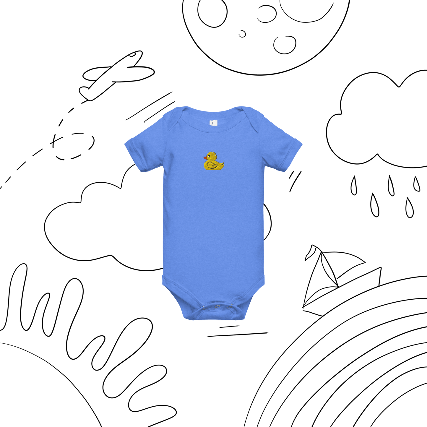DUCKY | BABY BODIE - UZVELC_KREKLU - T - SHIRT - 